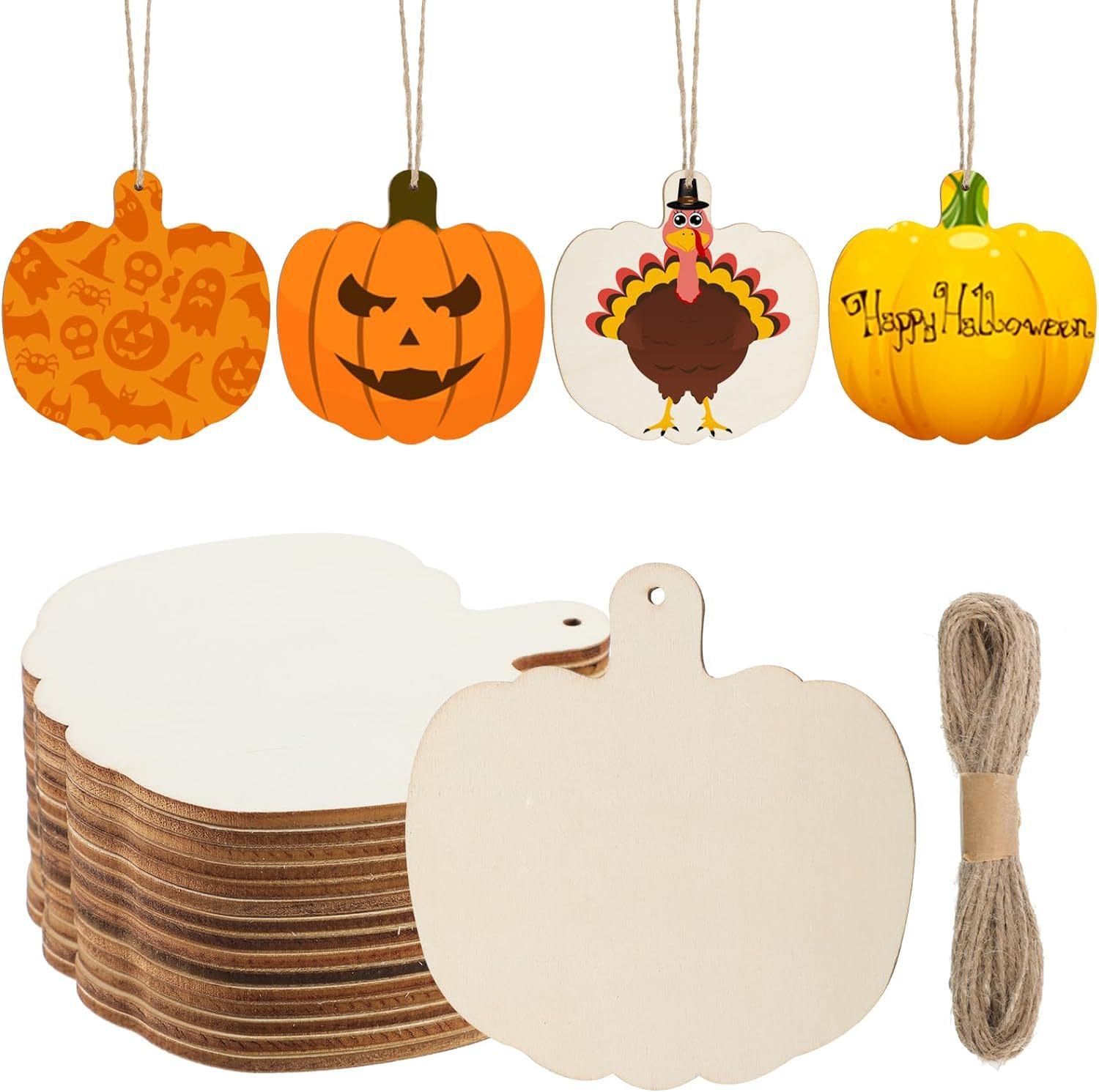 Wooden Pumpkin Cutouts Supplier | Halloween Decor Factory